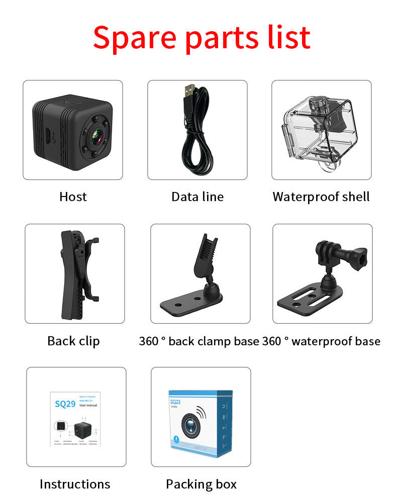 Waterproof Sports Camera Camera Outdoor Waterproof Camera Wifi Hotspot Sports Camera