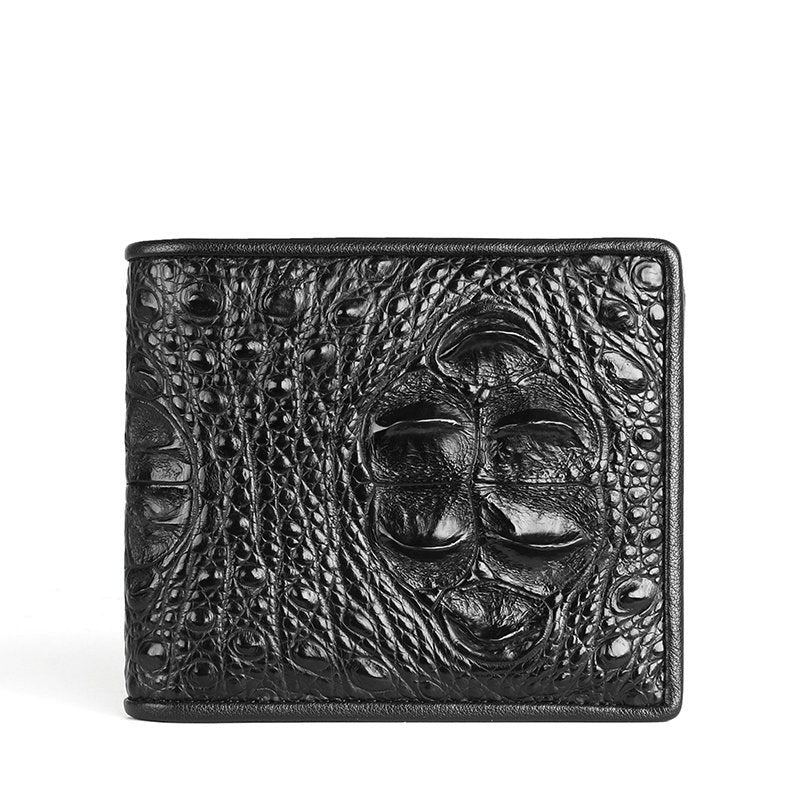 Crocodile Leather Wallet Men&amp;#039;s Genuine Leather Horizontal Wallet Wallet
