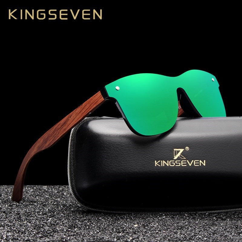 Men Wooden Polarized Sunglasses Fashion Sun Glasses Wood