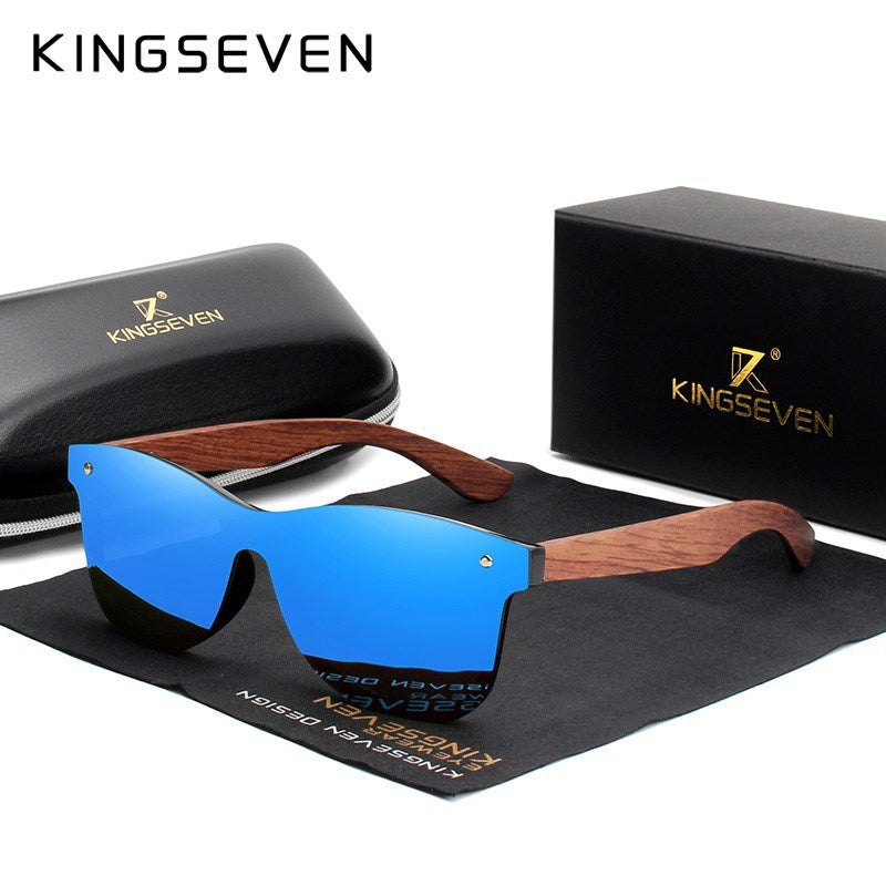 Men Wooden Polarized Sunglasses Fashion Sun Glasses Wood