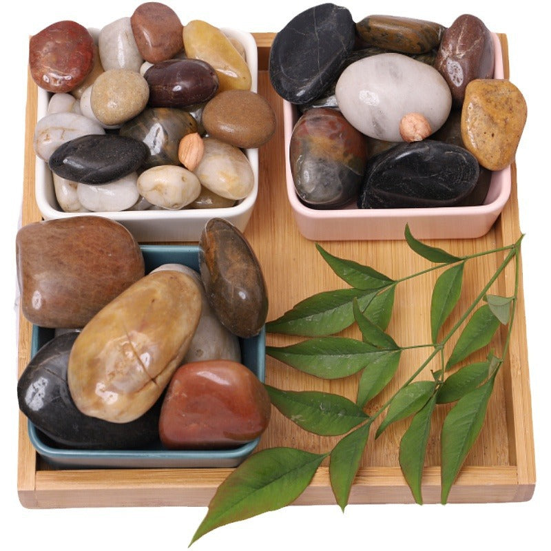 Nanjing Yuhua Stone Raw Stone Natural Pebbles Small Stone Fish Tank Flower Pot Stone Courtyard Decorative Paving Goose Soft Stone