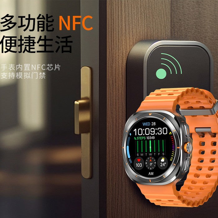 Cross-border Smart Watch W7 Bluetooth Call Map ChatGPT Dual Payment Navigation Multi-function Sports Watch