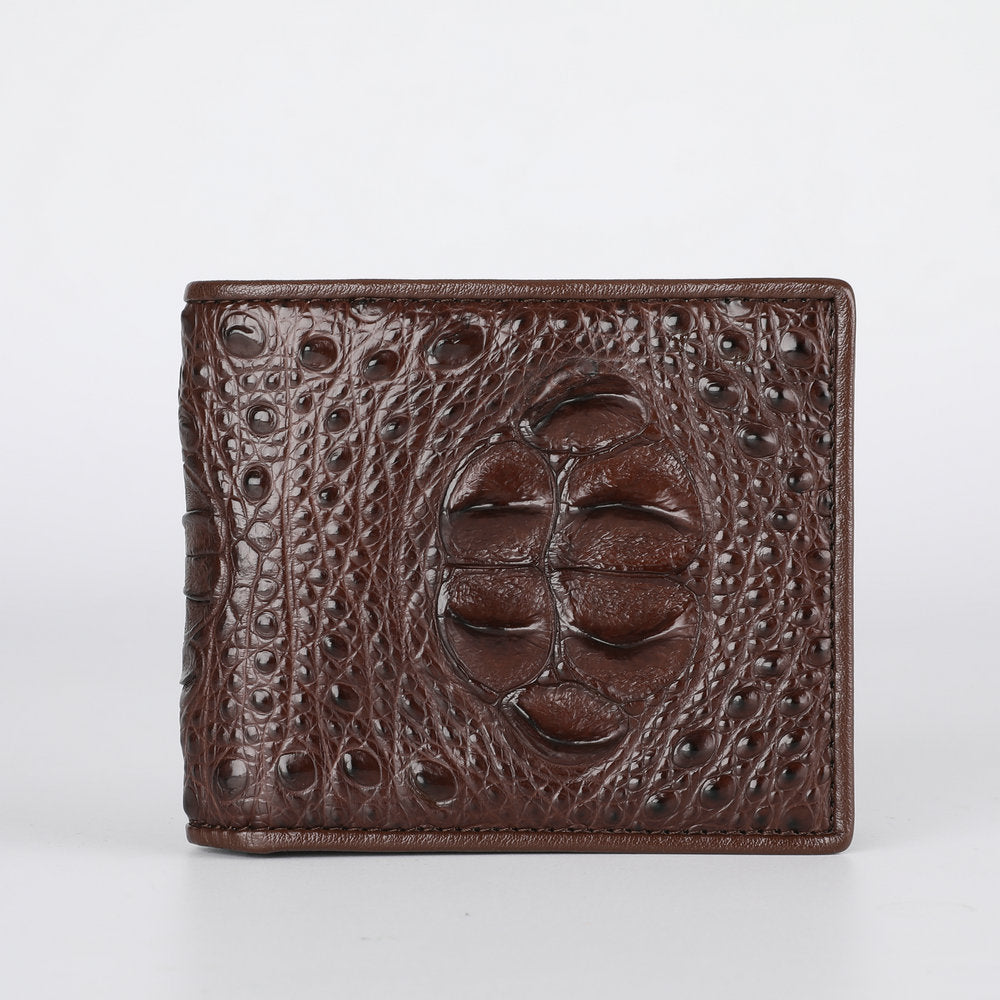 Crocodile Leather Wallet Men&amp;#039;s Genuine Leather Horizontal Wallet Wallet