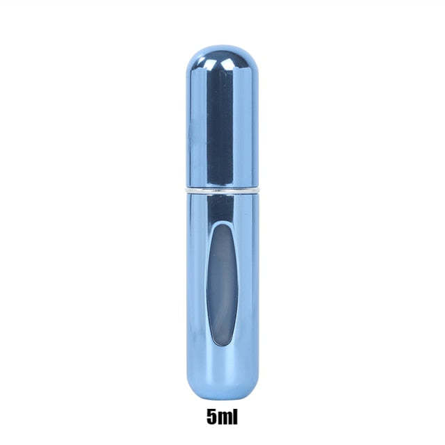 Bottom-fill spray perfume bottles Aluminium dispensing bottles Glass empty bottles Cosmetic spray bottles