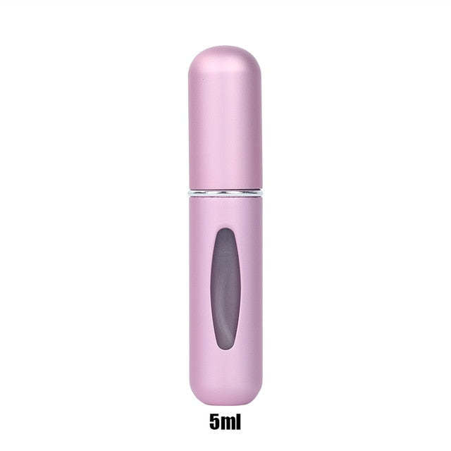 Bottom-fill spray perfume bottles Aluminium dispensing bottles Glass empty bottles Cosmetic spray bottles