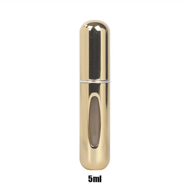 Bottom-fill spray perfume bottles Aluminium dispensing bottles Glass empty bottles Cosmetic spray bottles