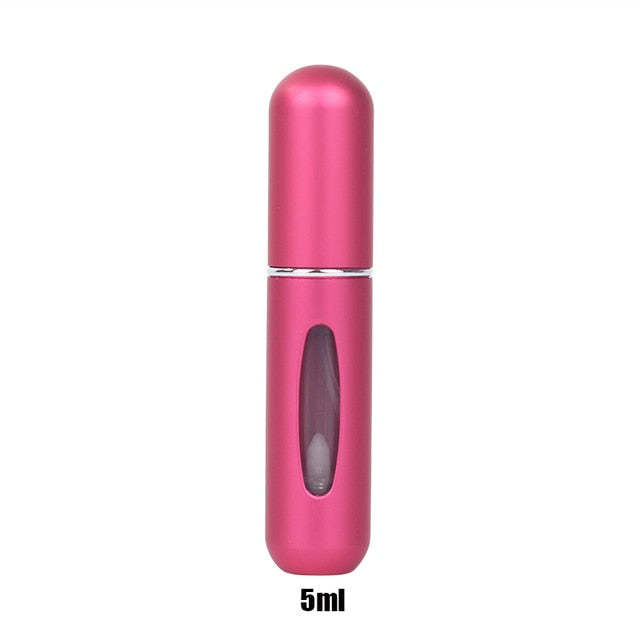 Bottom-fill spray perfume bottles Aluminium dispensing bottles Glass empty bottles Cosmetic spray bottles