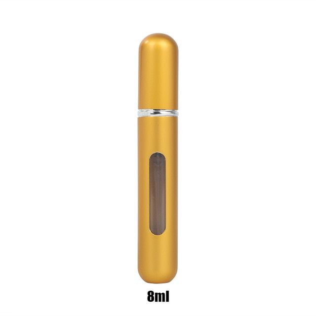 Bottom-fill spray perfume bottles Aluminium dispensing bottles Glass empty bottles Cosmetic spray bottles
