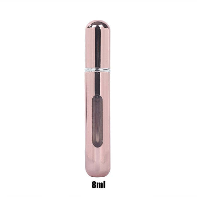 Bottom-fill spray perfume bottles Aluminium dispensing bottles Glass empty bottles Cosmetic spray bottles