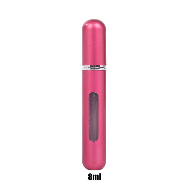 Bottom-fill spray perfume bottles Aluminium dispensing bottles Glass empty bottles Cosmetic spray bottles