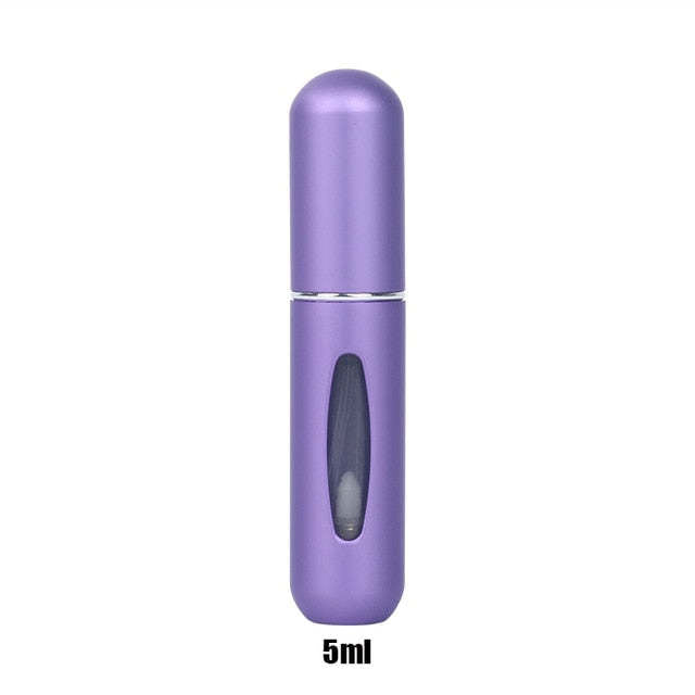 Bottom-fill spray perfume bottles Aluminium dispensing bottles Glass empty bottles Cosmetic spray bottles