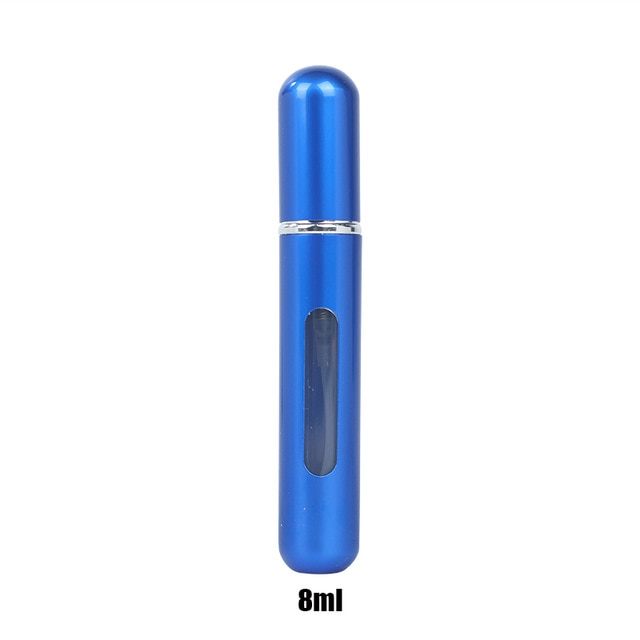 Bottom-fill spray perfume bottles Aluminium dispensing bottles Glass empty bottles Cosmetic spray bottles