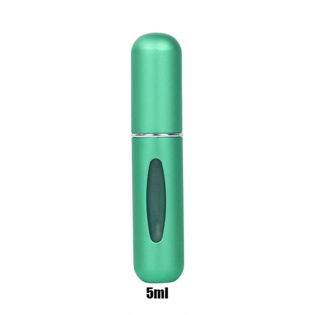 Bottom-fill spray perfume bottles Aluminium dispensing bottles Glass empty bottles Cosmetic spray bottles