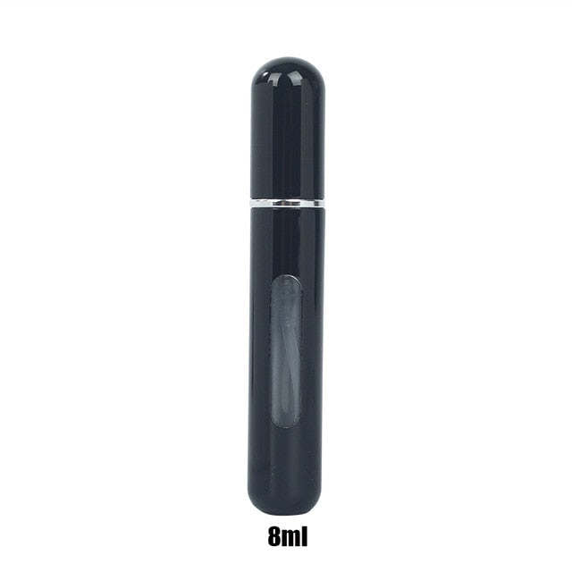 Bottom-fill spray perfume bottles Aluminium dispensing bottles Glass empty bottles Cosmetic spray bottles