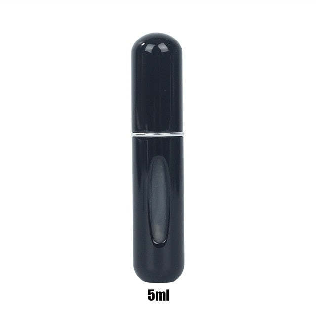 Bottom-fill spray perfume bottles Aluminium dispensing bottles Glass empty bottles Cosmetic spray bottles